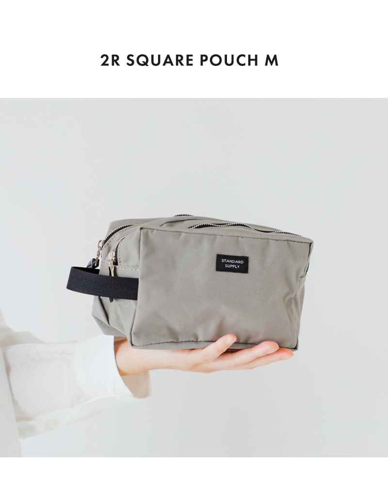 STANDARD SUPPLY(スタンダードサプライ)2RスクエアポーチM“SIMPLICITY”2r-squarepouch-m