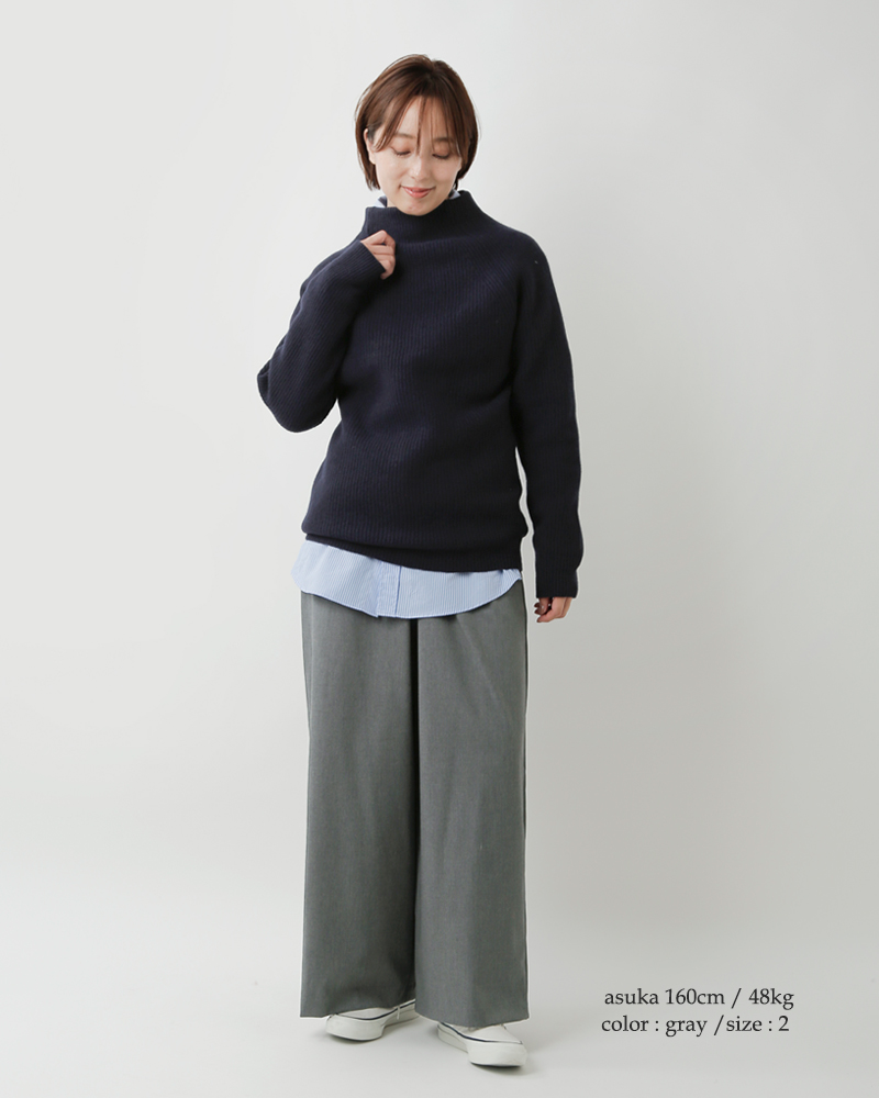 mizuiro indワイド イージー パンツ 3-260072