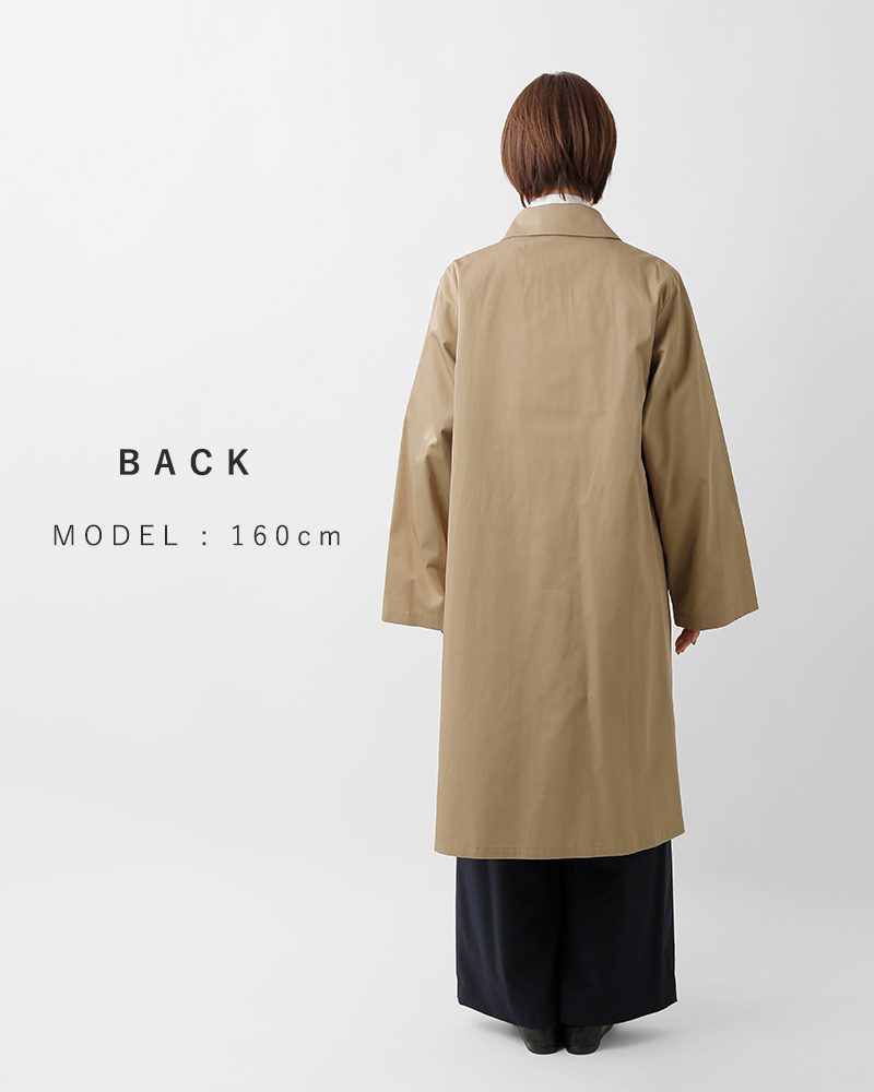 mizuiro ind(ミズイロインド)コットントレンチライクコート3-270057