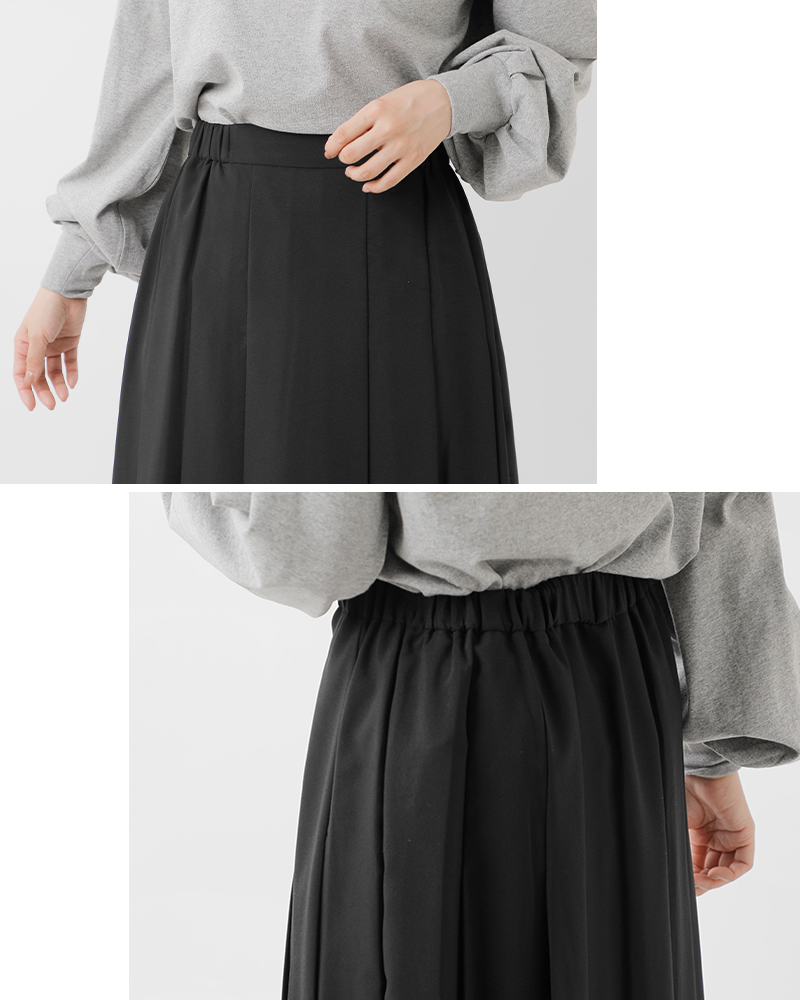 MidiUmi(ミディウミ)カラープリーツスカート“colorpleatsskirt”3-769924