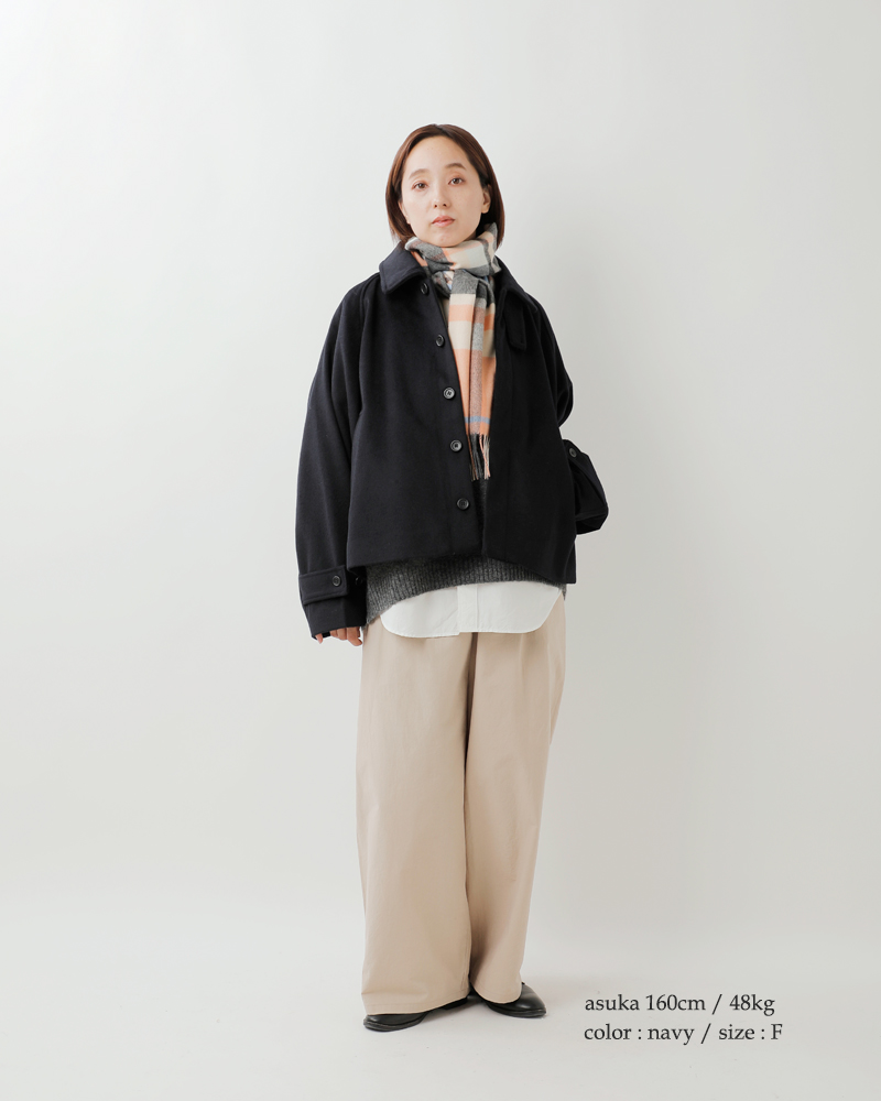 MidiUmi(ミディウミ)ウールショートジャケット“woolshortJK”3-779961