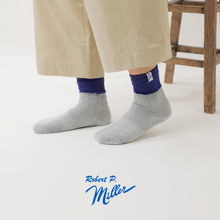 MILLER(ミラー)1Pボリュームパイルクルーソックス316c