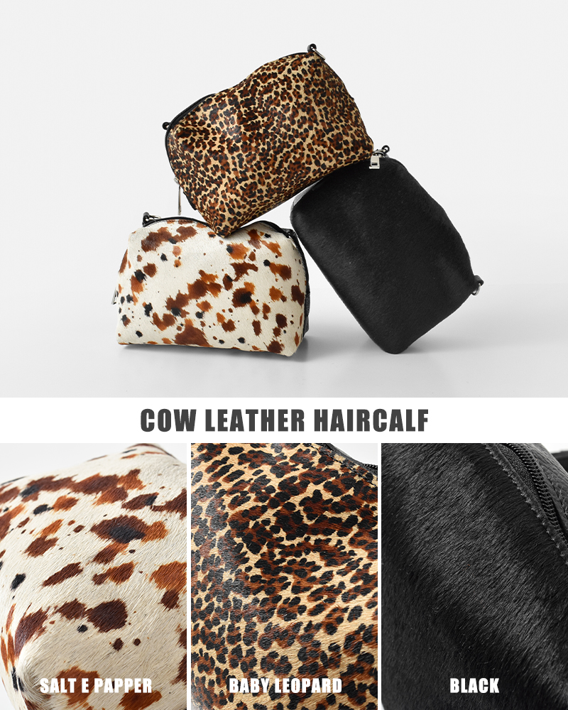 FERCHI(フェルチ)カウレザーハラコショルダーバッグ33009