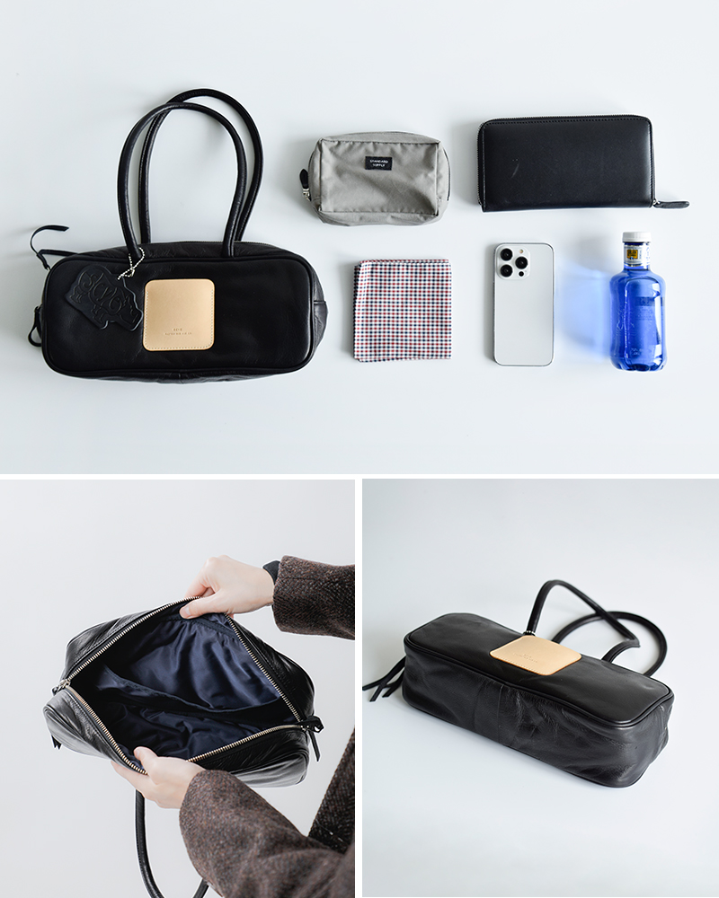 Scye(TC)\tgU[pt@[~j{XgobOgSoftLeatherPufferMiniBostonBagBh3325-13361
