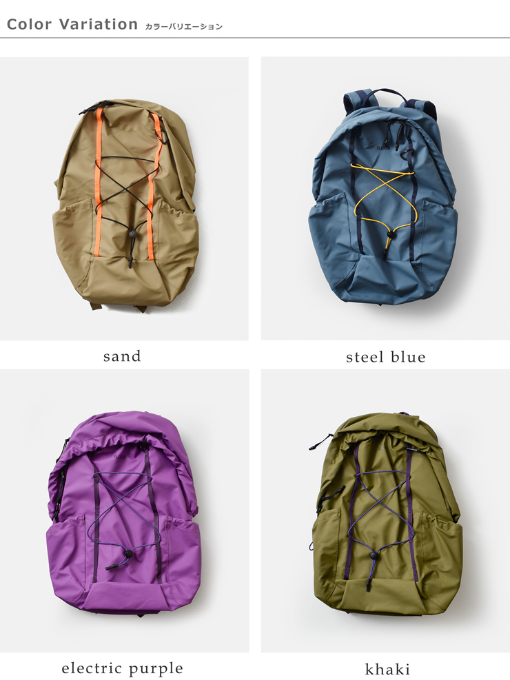 ELLIKER(エリカー)ウォータープルーフジップトップバックパック“Kiln”34000