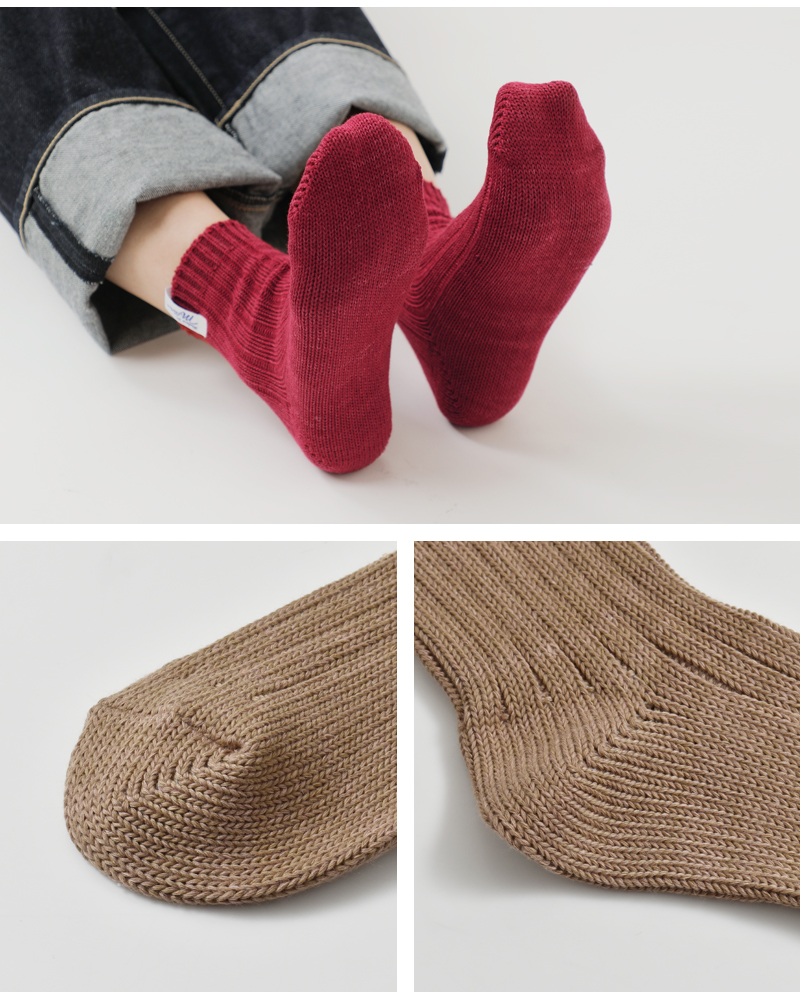 MILLER(ミラー)1Pクルーソックス347c