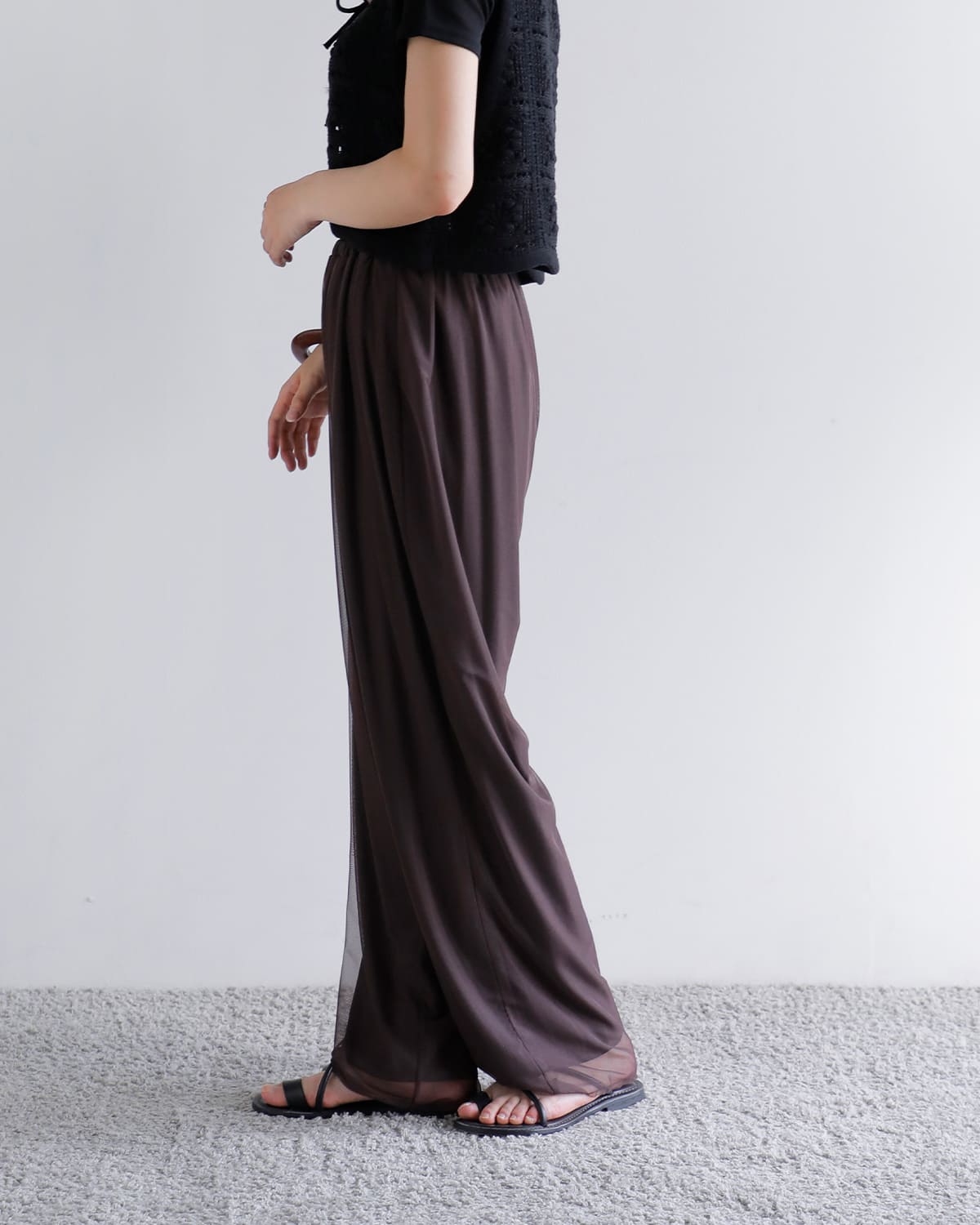 CHIGNON(シニヨン)チュールパンツ 3653-335kk