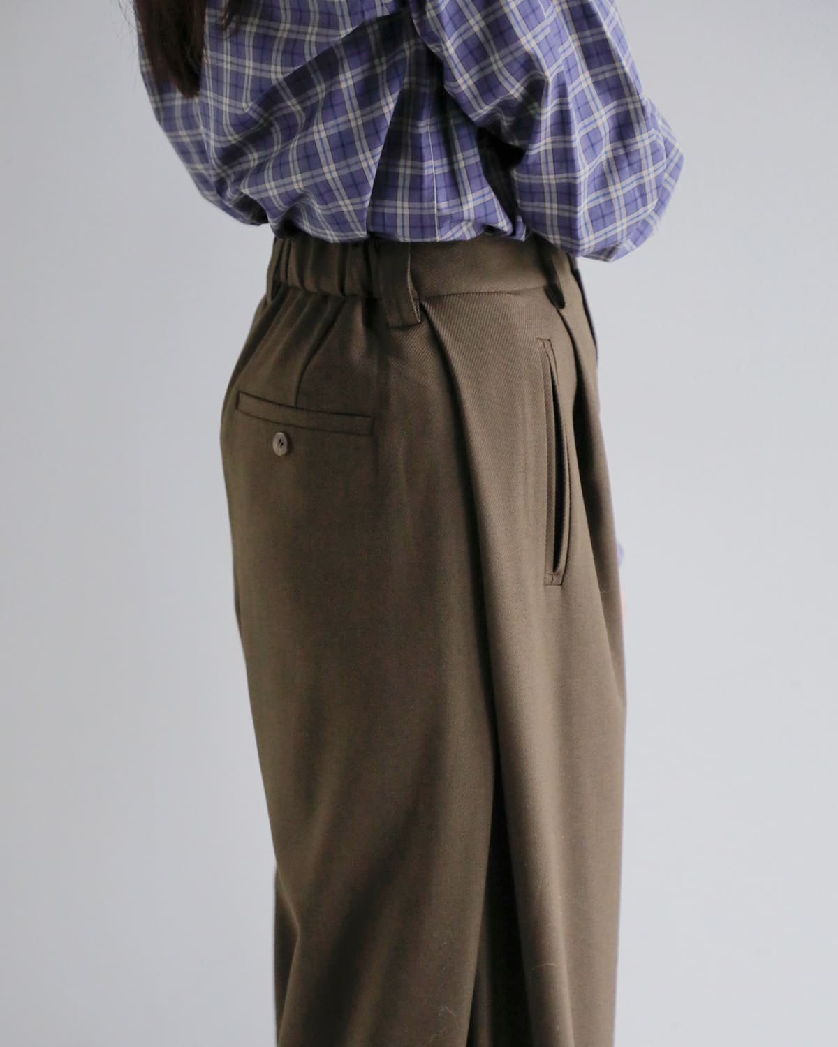 CHIGNON(シニヨン)サイドタックワイドパンツ 3655-237mk