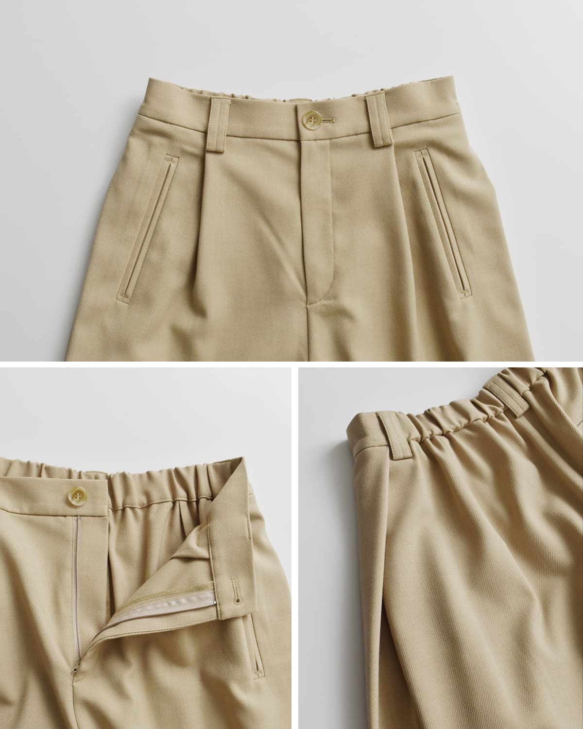 CHIGNON(シニヨン)サイドタックワイドパンツ 3655-237mk