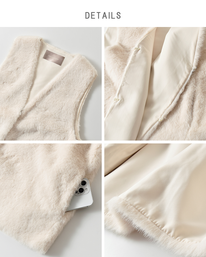 atelier brugge(アトリエブルージュ)エコファーベスト36af-08