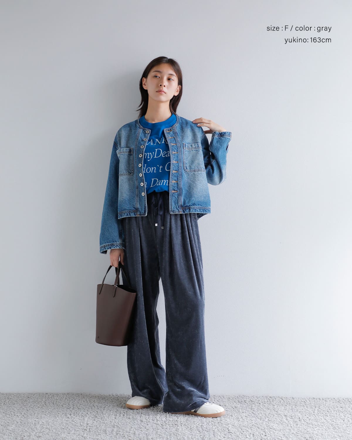 CHIGNON シニヨン ベロア メッシュ パンツ 3754-053kk-kk 2025aw