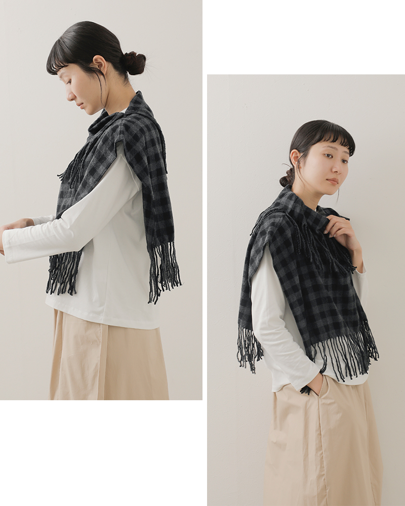 HAVERSACK ATTIRE ハバーサック アタイア ウール フリンジ