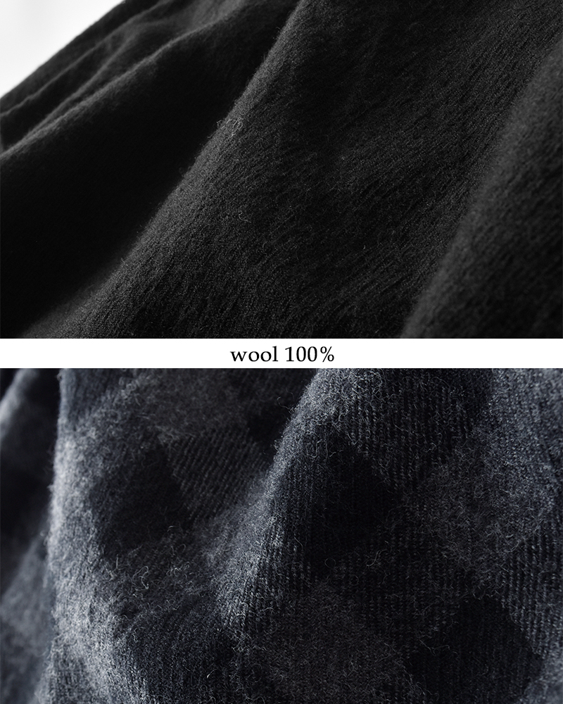 HAVERSACK ATTIRE(ハバーサック アタイア)ウールフリンジネックウォーマー382500-01