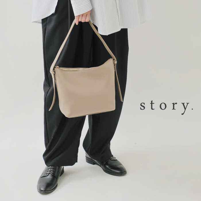 story.(ストーリー)カウレザー3wayワンショルダーハンドバッグ3a-1774-4