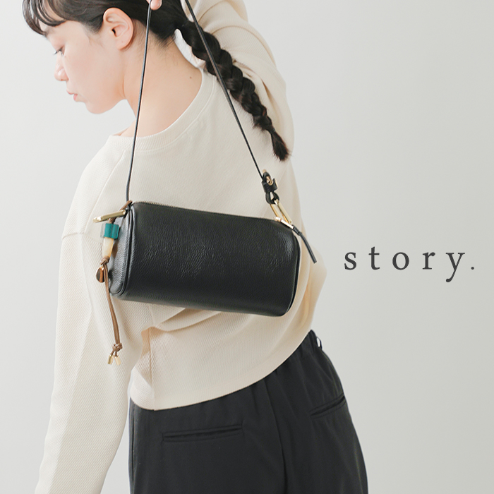 story. ストーリー カウレザー 2way ローフ ハンド バッグ 3a