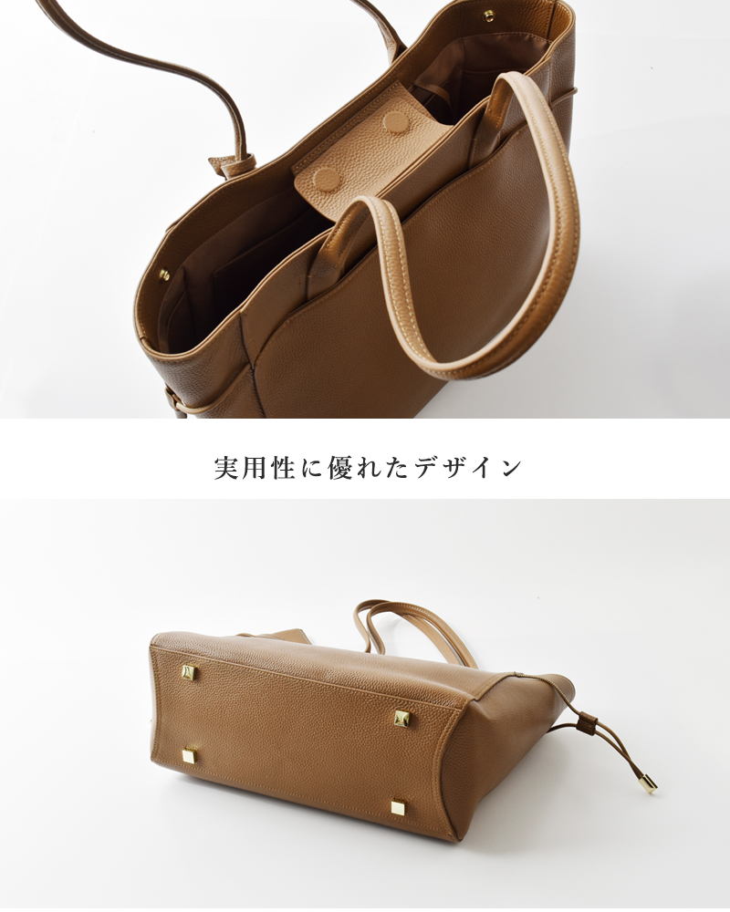 story.(ストーリー)カウレザー2wayコードトートバッグLサイズ3a-1794-4