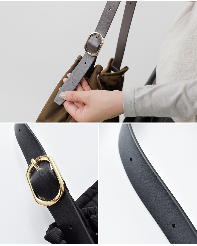 story.(ストーリー)撥水加工バイアスポケットワンショルダーバッグLサイズ3a-1810-4