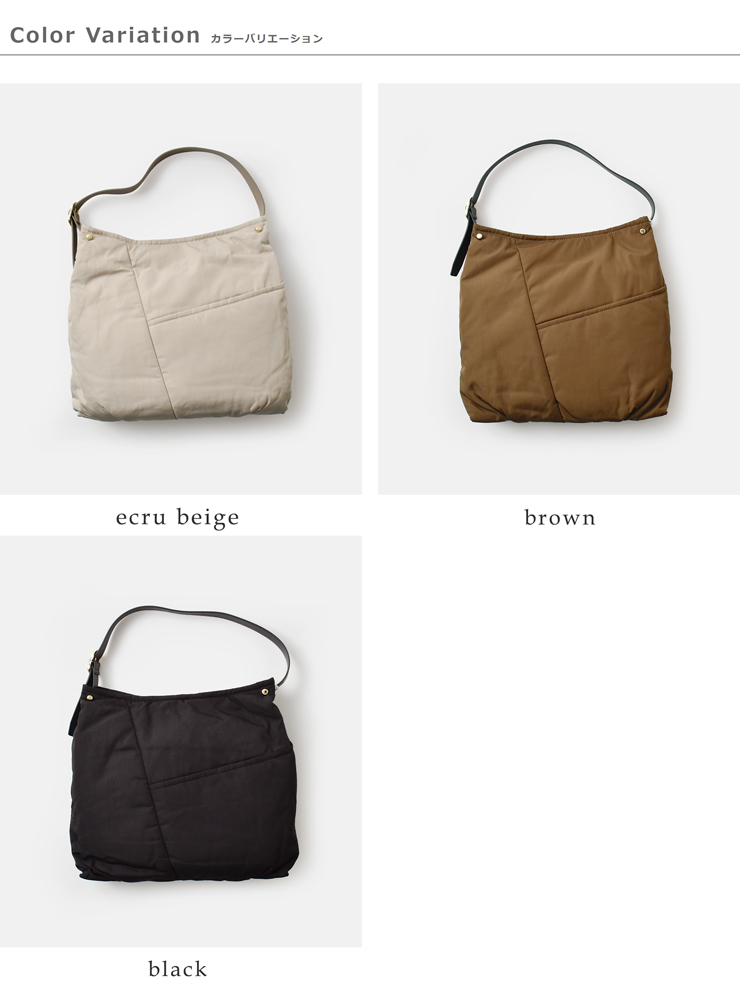 story.(ストーリー)撥水加工バイアスポケットワンショルダーバッグLサイズ3a-1810-4