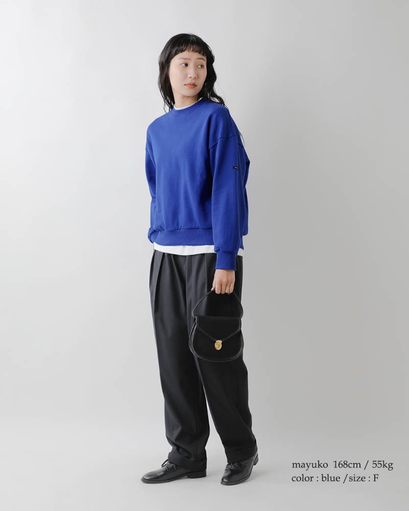 MidiUmi(ミディウミ)コットン ワイド スウェット プルオーバー 4-71977453