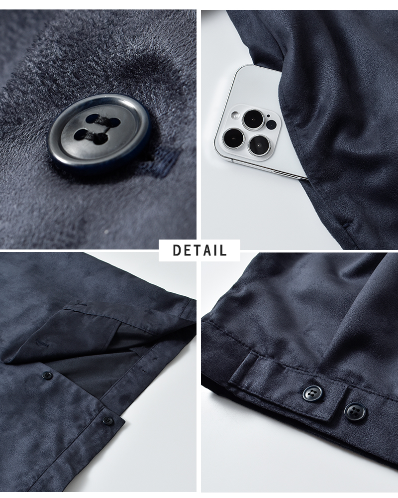 MidiUmi(ミディウミ)フェイクスエードブルゾン“fakesuedeblouson”4-730010