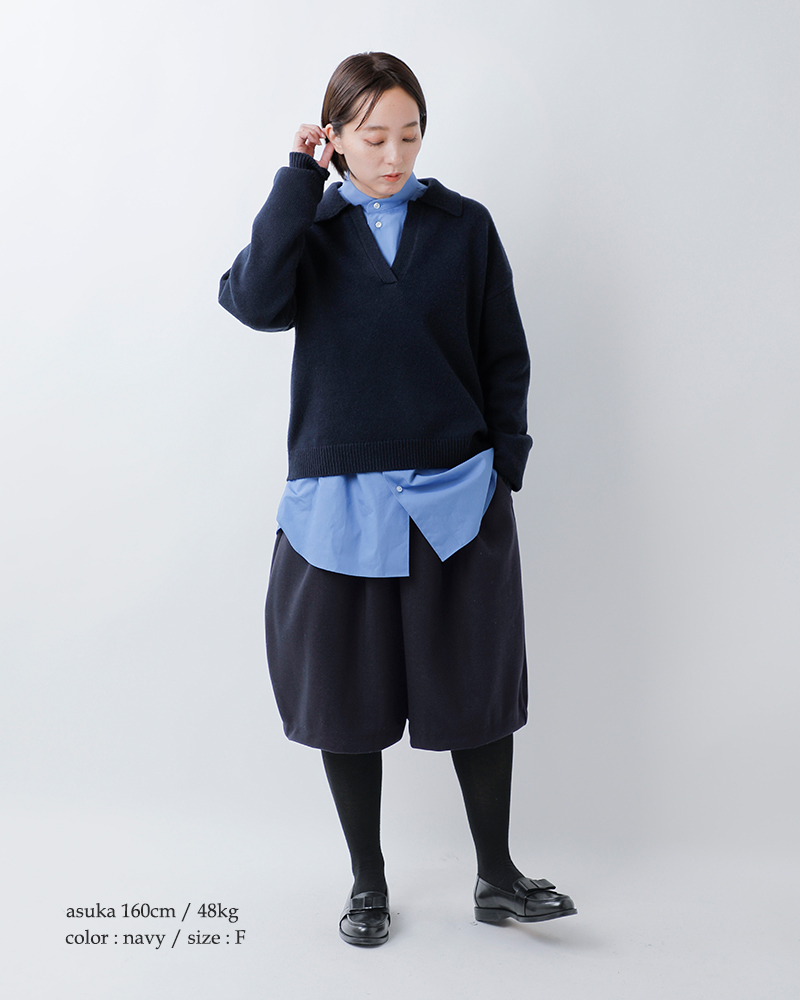 MidiUmi(ミディウミ)フランネルタッチショートパンツ“flanneltouchshortPT”4-760014