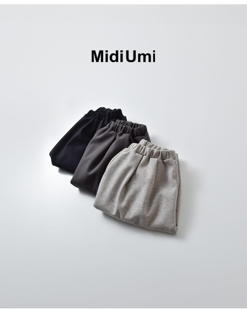 MidiUmi(ミディウミ)フランネルタッチショートパンツ“flanneltouchshortPT”4-760014