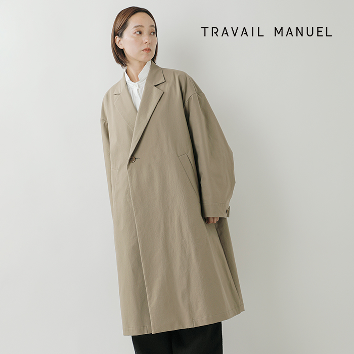 TRAVAIL MANUEL(トラバイユマニュアル)ハイスペックチノフィールドコート4018-same1