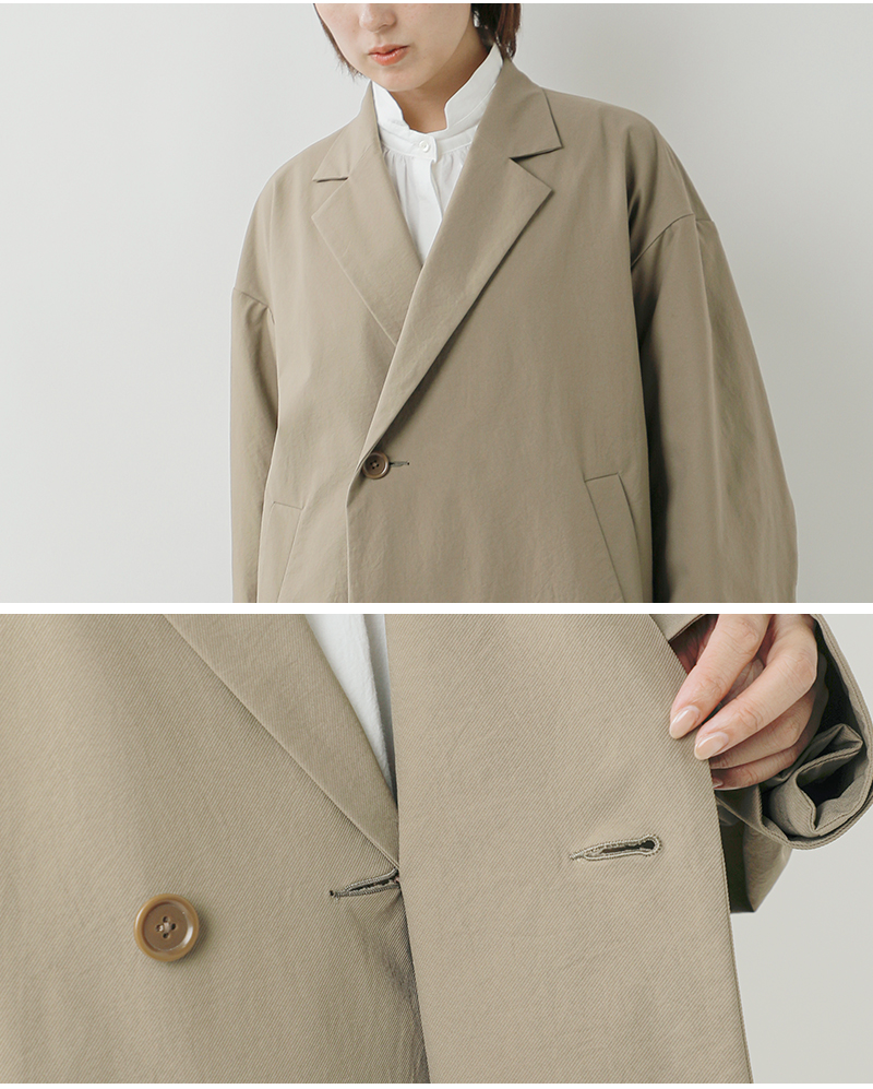 TRAVAIL MANUEL(トラバイユマニュアル)ハイスペックチノフィールドコート4018-same1