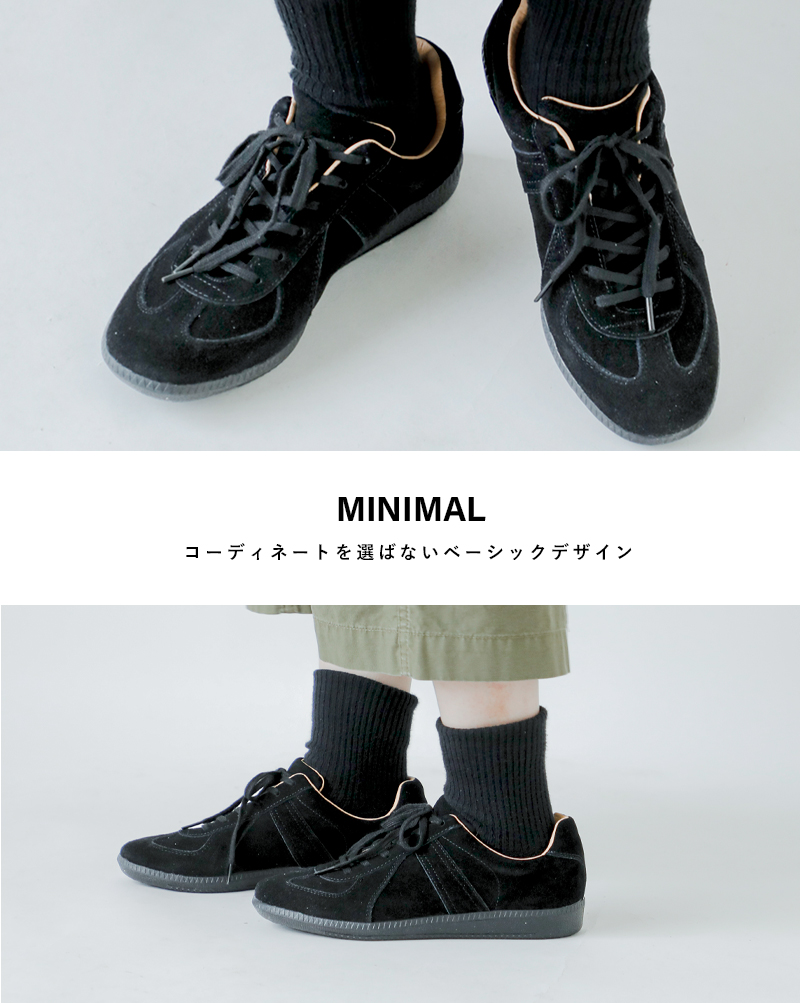 GERMAN TRAINER ジャーマントレーナー スエード ローカット GERMAN TRAINER ジャーマントレーナー スエード ローカット