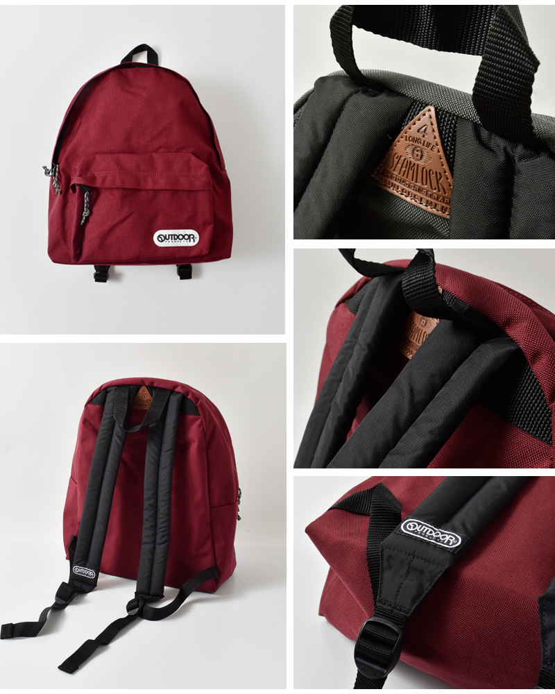 OUTDOOR PRODUCTS(アウトドアプロダクツ)コーデュラナイロンデイパック15.4L“452U/MIDEIUM”452u