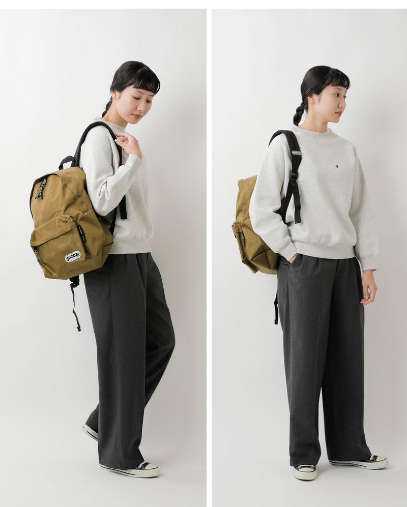 OUTDOOR PRODUCTS(アウトドアプロダクツ)コーデュラナイロンデイパック15.4L“452U/MIDEIUM”452u