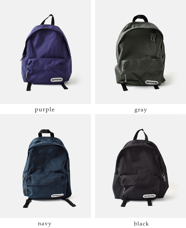 OUTDOOR PRODUCTS(アウトドアプロダクツ)コーデュラナイロンデイパック15.4L“452U/MIDEIUM”452u