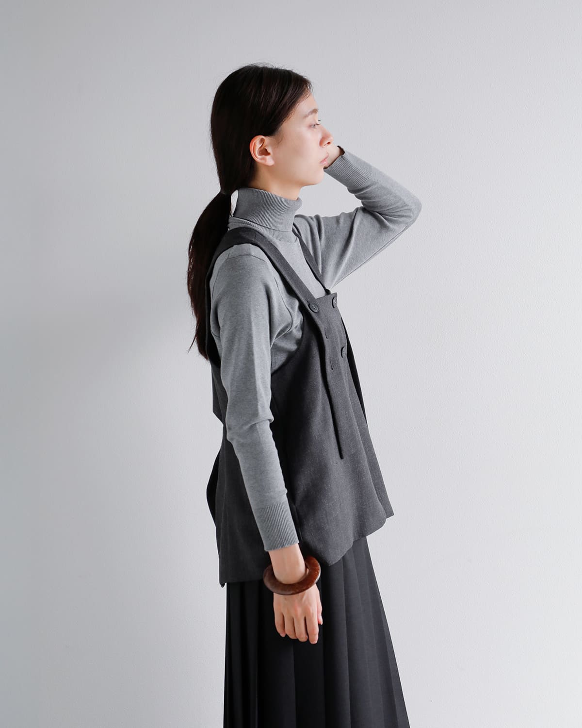 CHIGNON シニヨン 2way キャミ ベスト 4554-041mk-kk 2025aw新作