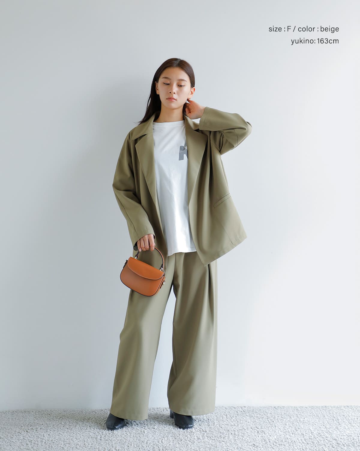 CHIGNON シニヨン エステルクロス トッパー ジャケット 4854
