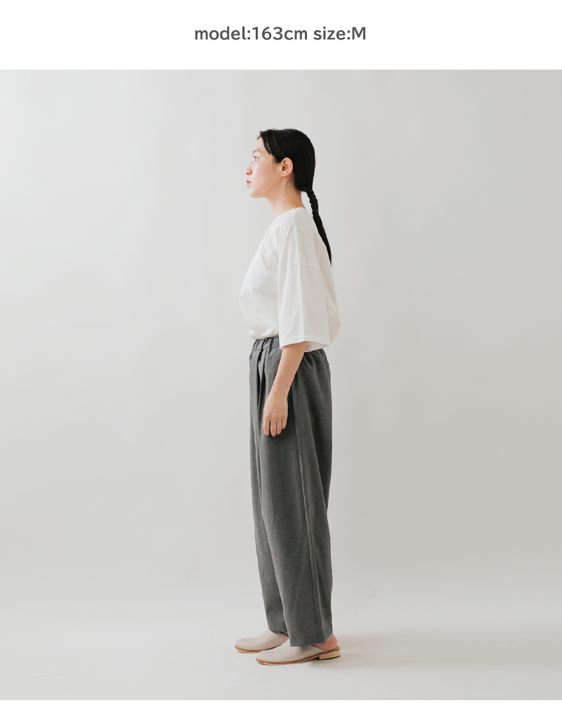 TRAVAIL MANUEL ラップパンツ　ブラック　Sサイズ TRAVAIL MANUEL トラバイユマニュアル 