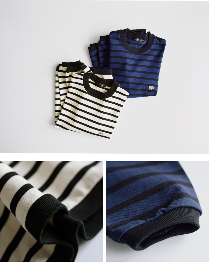SCYE BASICS(TCx[VbNX)RbgW[W[{[_[N[lbNTVcgStripedCottonJerseyCrewNeckT-Shirth5225-23701