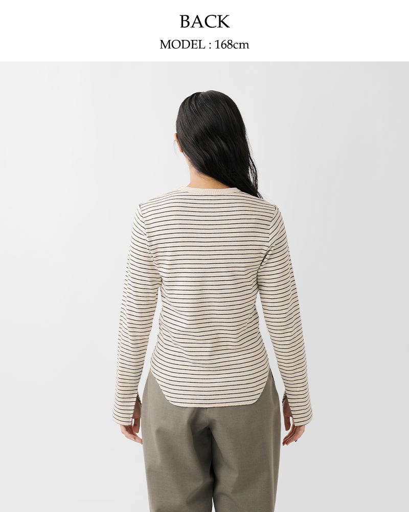 Healthknit(ヘルスニット)クラシックフライスクルーネック長袖Tシャツ53019