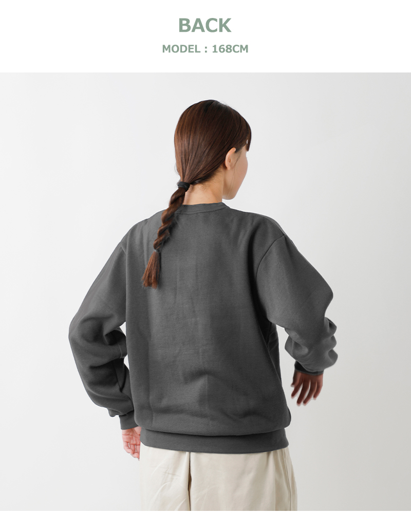 Healthknit(ヘルスニット)クラシックスウェットヘンリーネック長袖プルオーバー54005