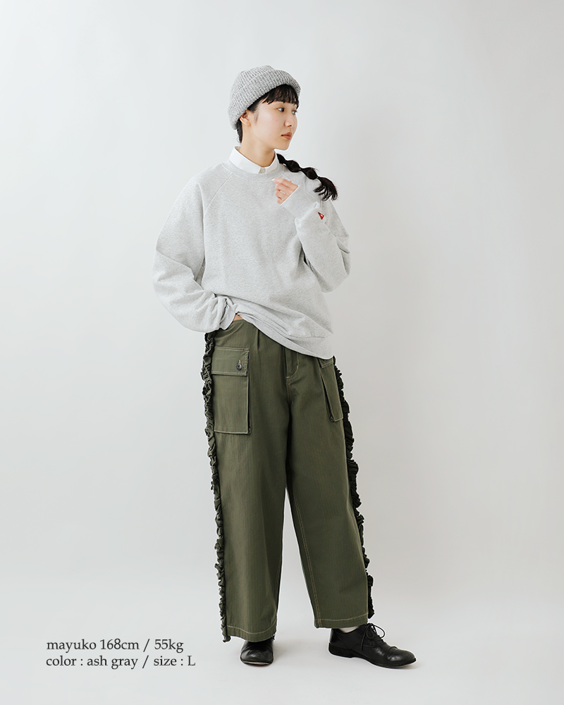 Healthknit(ヘルスニット)クラシックスウェットクルーネック長袖プルオーバー54006