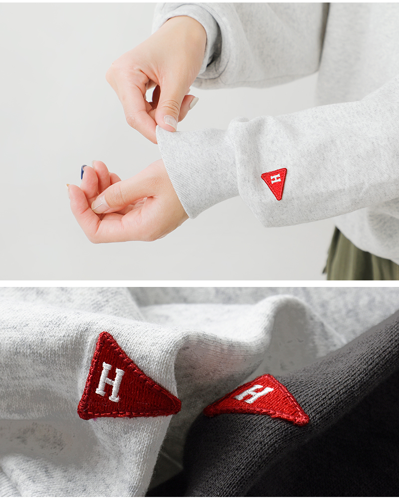 Healthknit(ヘルスニット)クラシックスウェットクルーネック長袖プルオーバー54006