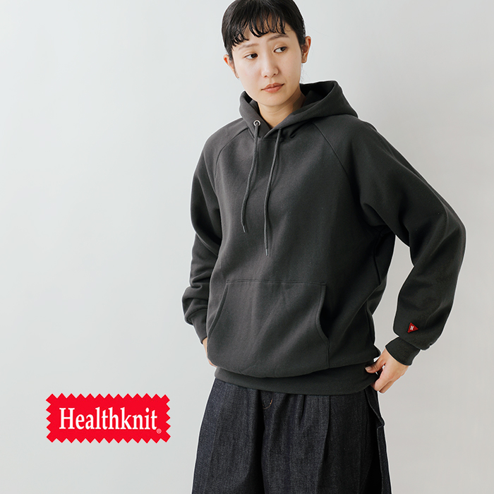 Healthknit(ヘルスニット)クラシックスウェットフーディー長袖プルオーバー54007