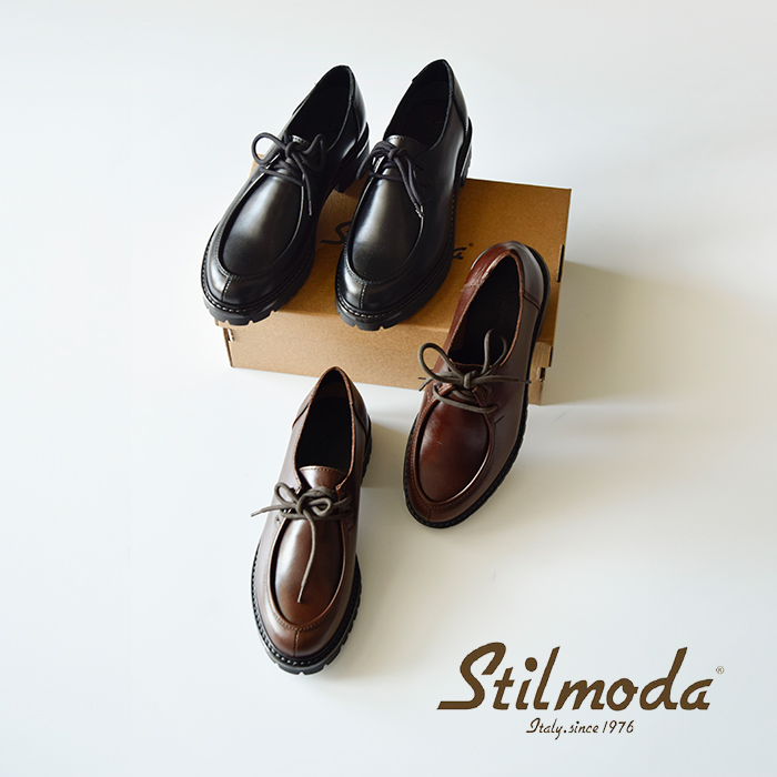 Stilmodaカウレザー チロリアンシューズ 5709-nappa