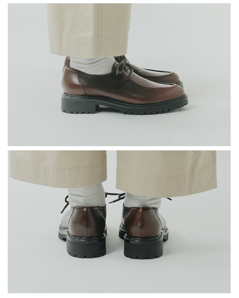 Stilmodaカウレザー チロリアンシューズ 5709-nappa