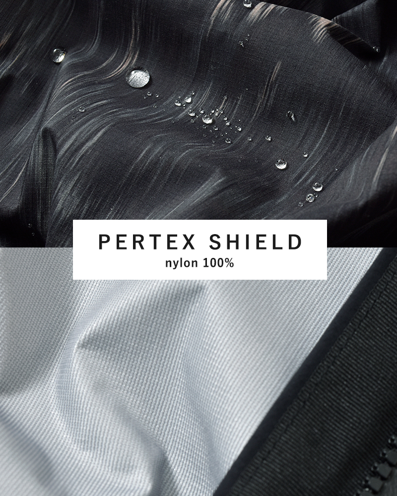 and wander(アンドワンダー)プリントレインジャケット“printedrainjacket”574-5281046