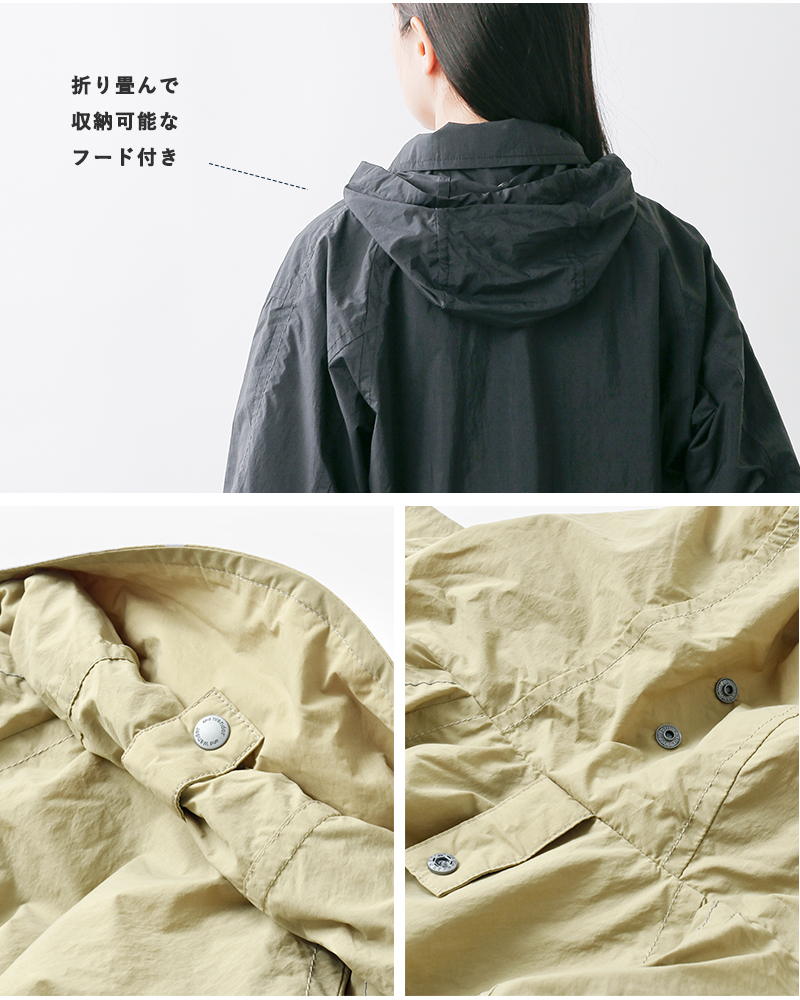 and wander(アンドワンダー)撥水ライトジャケット“waterrepellentlightjacket2”574-5281050