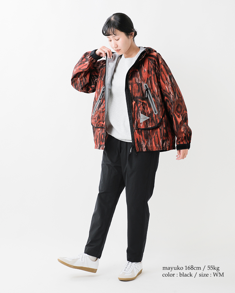 and wanderライトダブルクロスパンツ“lightwclothpants”574-5282074