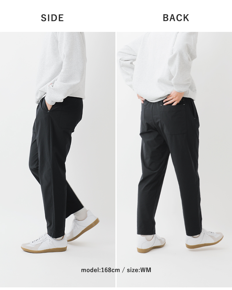 and wanderライトダブルクロスパンツ“lightwclothpants”574-5282074