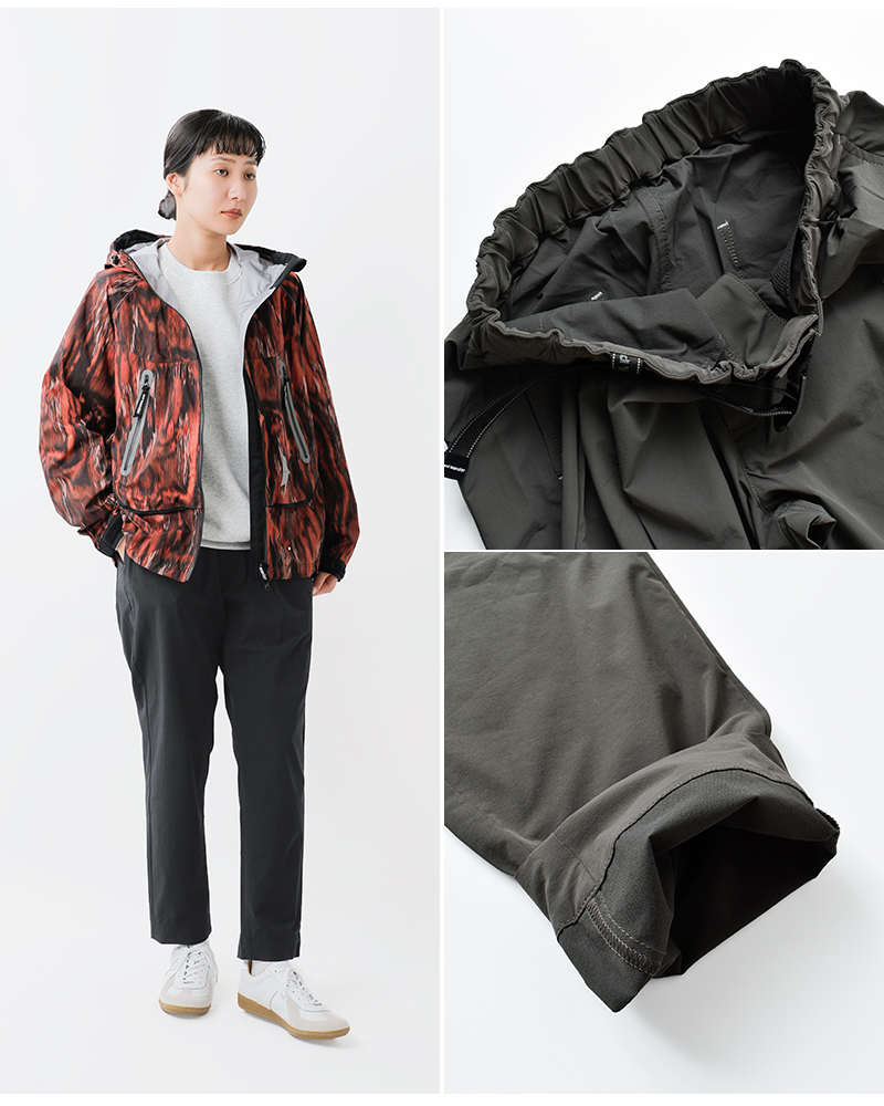 and wanderライトダブルクロスパンツ“lightwclothpants”574-5282074