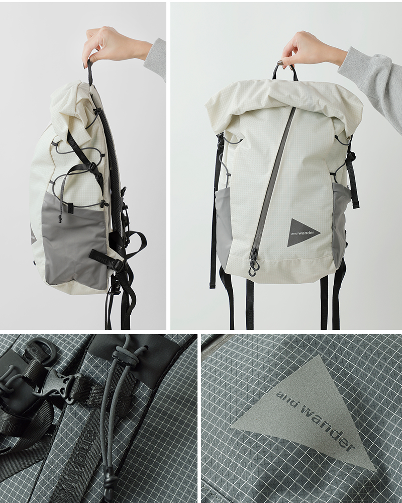 and wander(アンドワンダー)オーシャンリップ25Lバックパック“oceanrip25lbackpack”574-5975116