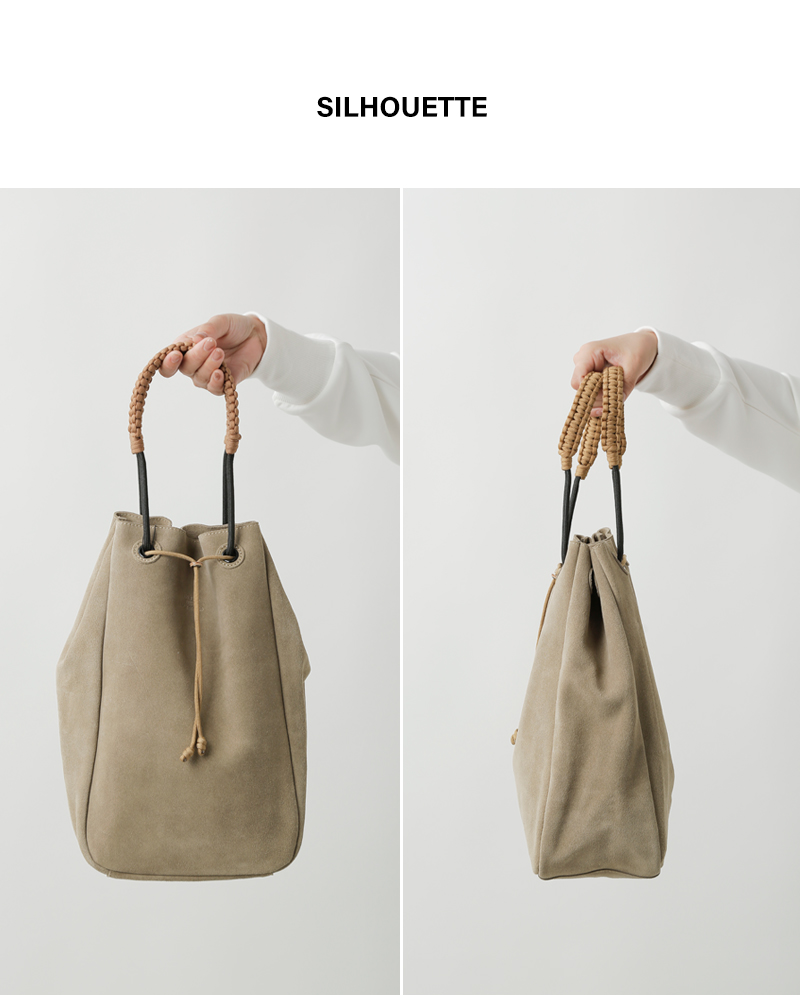 HAIDAスエード 2way トートバッグ “TANKER M” 5c-995030